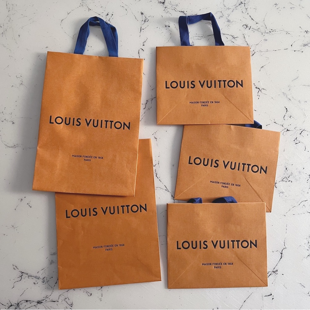 NEW | LOUIS VUITTON GIFT BAGS | 5 BAGS